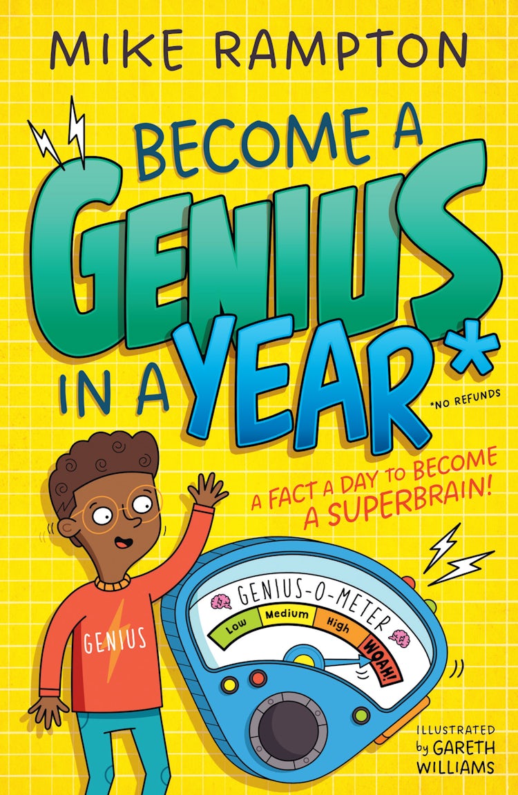 Cover image for Become a Genius in a Year: Discover mind-boggling facts every day of the year in this hilarious new book!, isbn: 9780008756185