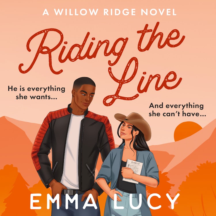 Cover image for Riding the Line: Begin your cowboy era with this steamy best friend's brother romance that will capture your heart! (Willow Ridge, Book 2), isbn: 9780008757540