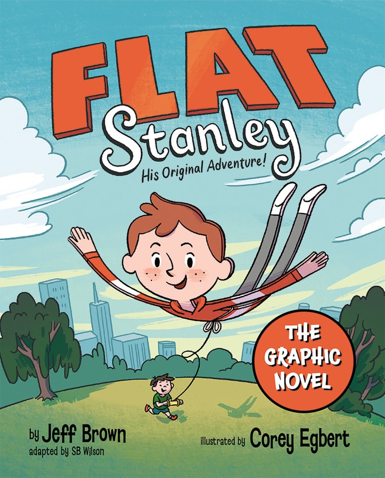 Cover image for The Flat Stanley Graphic Novel - His Original Adventure!: The original and classic family adventure, now in a full colour graphic novel format new for 2025!, isbn: 9780008762131
