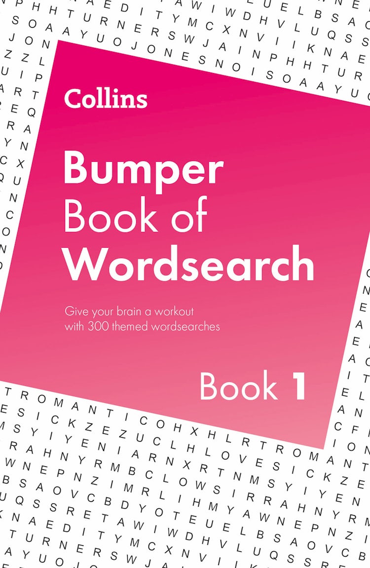 Cover image for Collins Bumper Book of Wordsearch Book 1: 300 themed wordsearches, isbn: 9780008762827