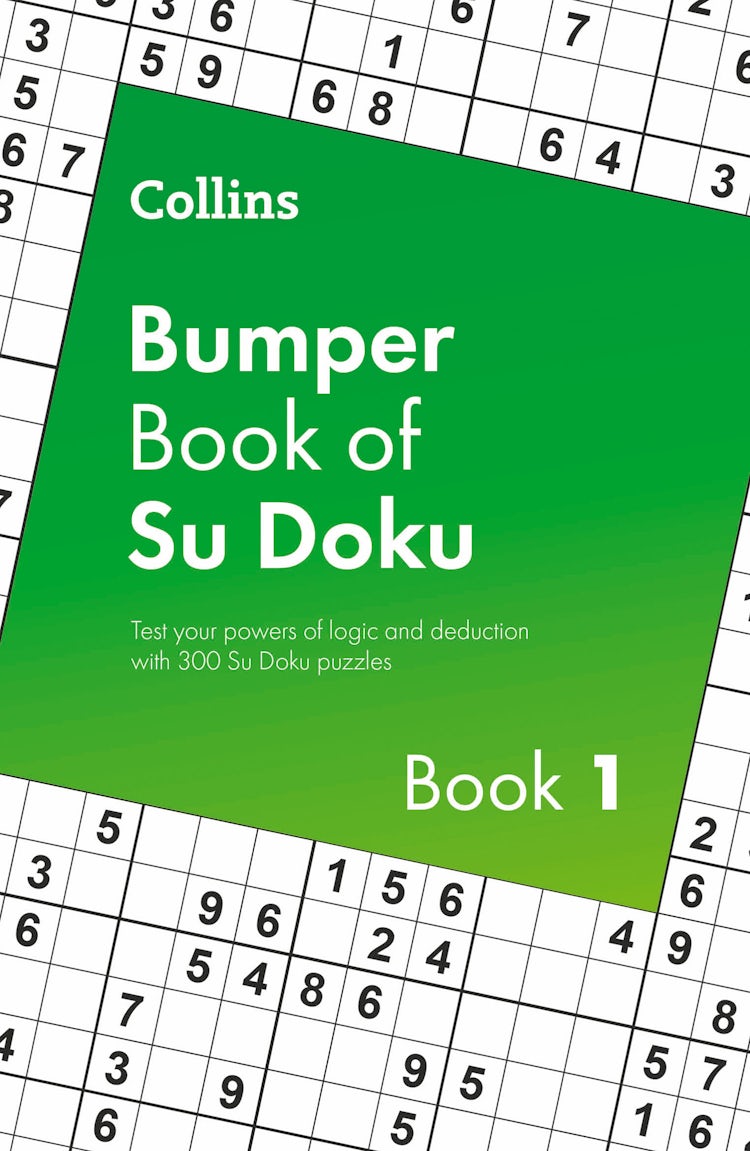 Cover image for Collins Bumper Book of Su Doku Book 1: 300 Su Doku puzzles, isbn: 9780008762834