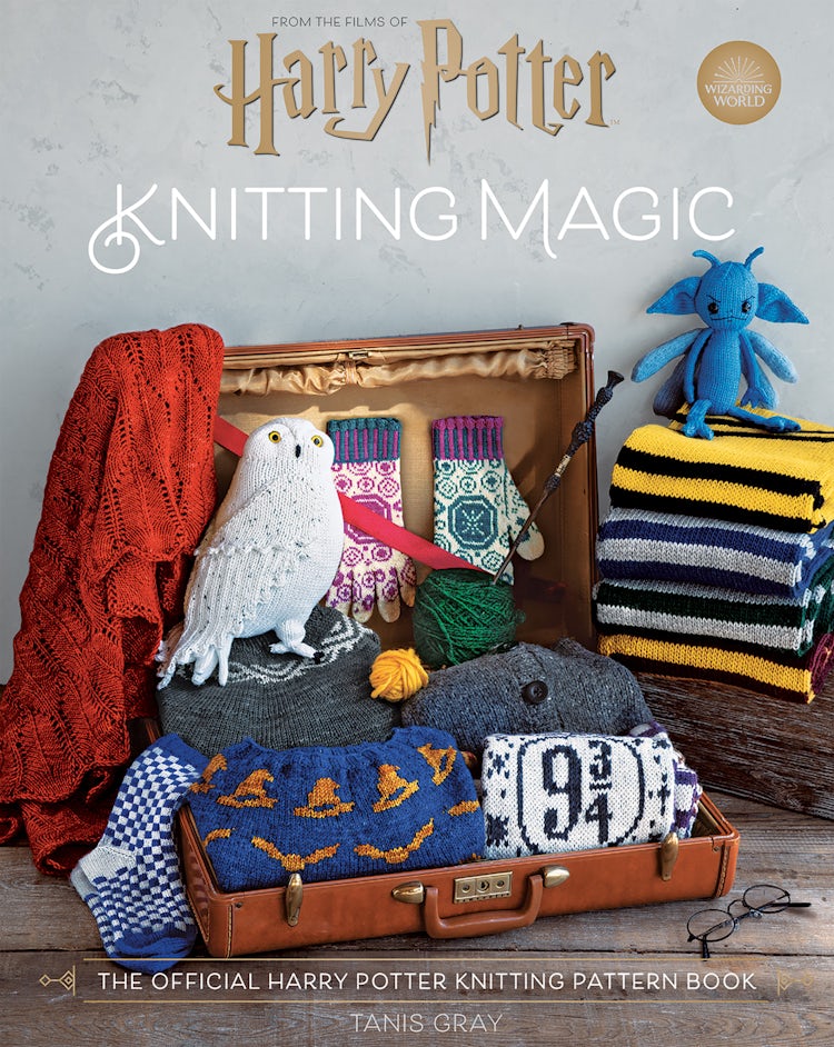 Cover image for Harry Potter Knitting Magic: The Official Harry Potter Knitting Pattern Book, isbn: 9780008765187