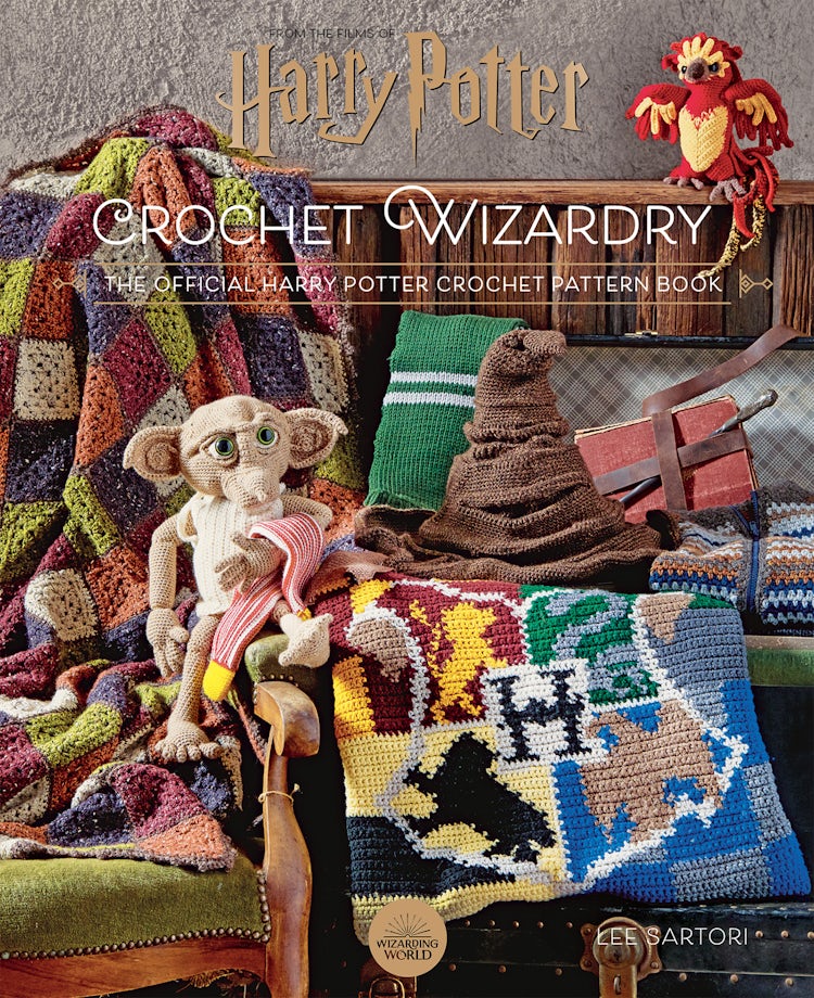 Cover image for Harry Potter Crochet Wizardry: The Official Harry Potter Crochet Pattern Book, isbn: 9780008765217