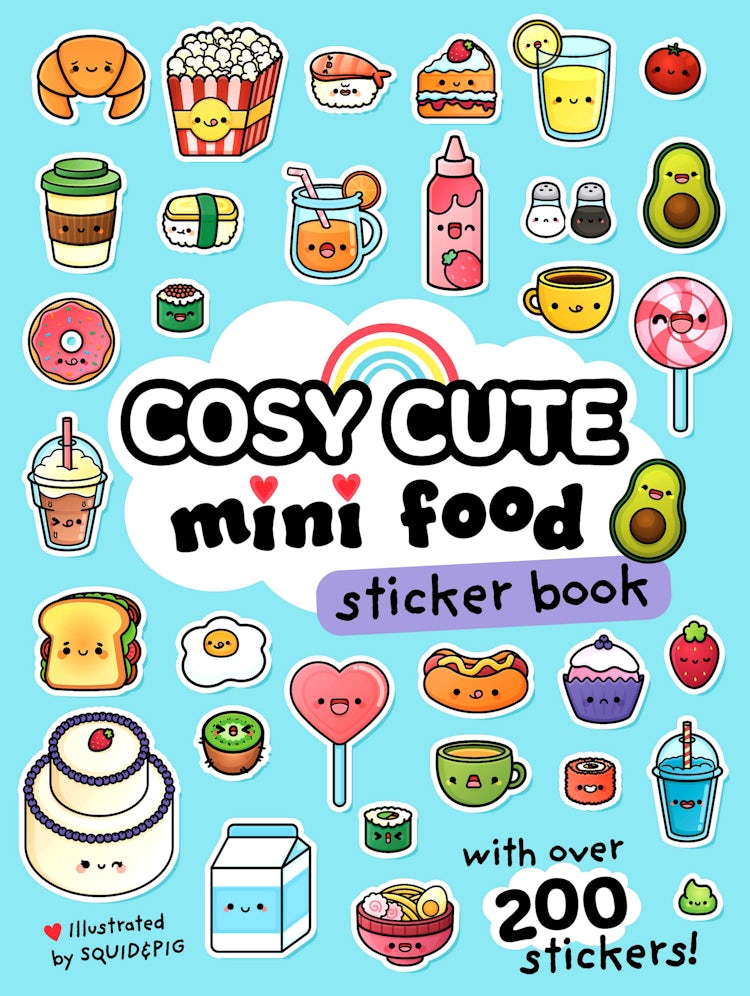 Cover image for Cosy Cute Mini Food Sticker Book, isbn: 9780008766504
