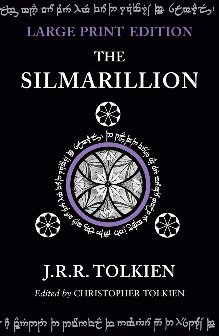Cover image for The Silmarillion [Large Print Edition], isbn: 9780008775919