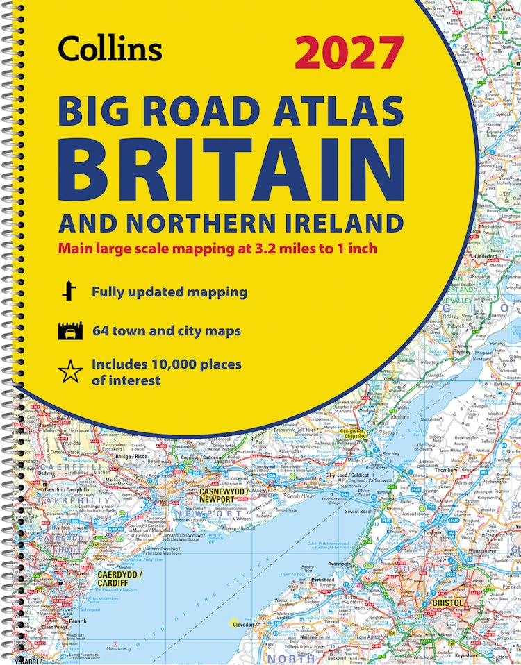 Cover image for 2027 Big Road Atlas Britain and Northern Ireland, isbn: 9780008779023