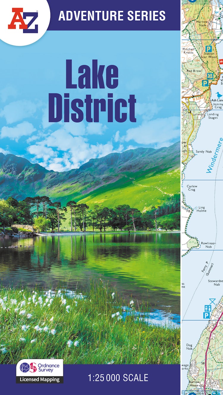 Cover image for Lake District Adventure Atlas: with Ordnance Survey Mapping [Second Edition], isbn: 9780008780517
