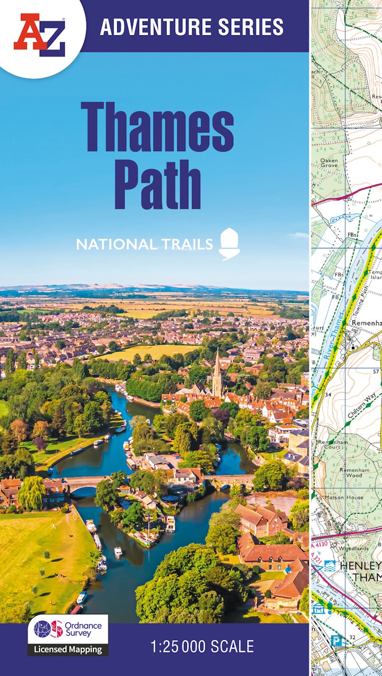 Cover image for Thames Path: National Trails [Fourth Edition], isbn: 9780008780524