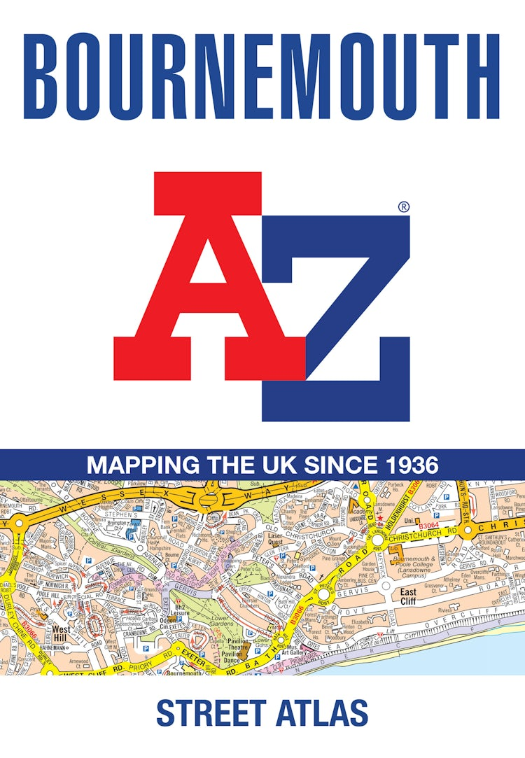 Cover image for Bournemouth A-Z Street Atlas [Tenth Edition], isbn: 9780008780555