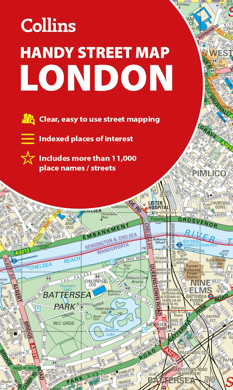 Cover image for London Handy Street Map [New Edition], isbn: 9780008780753