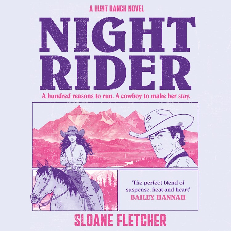 Cover image for Night Rider: discover your new cowboy romance obsession with this gripping, emotional and spicy small-town, ranch life romantic suspense novel – new for 2026! (Hunt Ranch, Book 1), isbn: 9780008782351