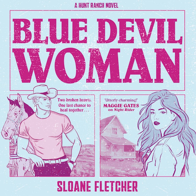 Cover image for Blue Devil Woman: return to Hunt Ranch this spring with the BRAND-NEW must-read emotional and powerful second-chance cowboy romance (Hunt Ranch, Book 2), isbn: 9780008782702