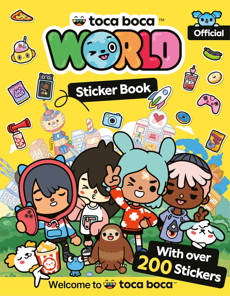 Cover image for Toca Boca Sticker Book: Welcome To Toca Boca!, isbn: 9780008786441