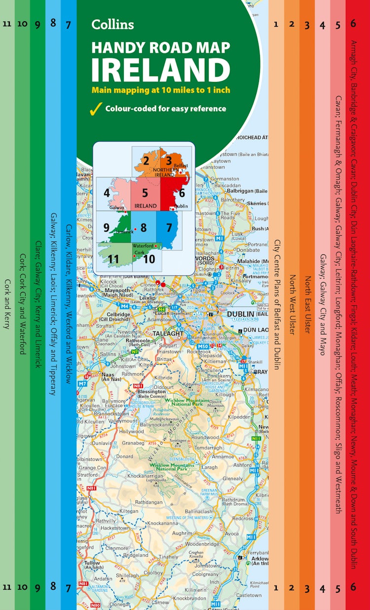 Cover image for Map Of Ireland Handy, isbn: 9780008787479