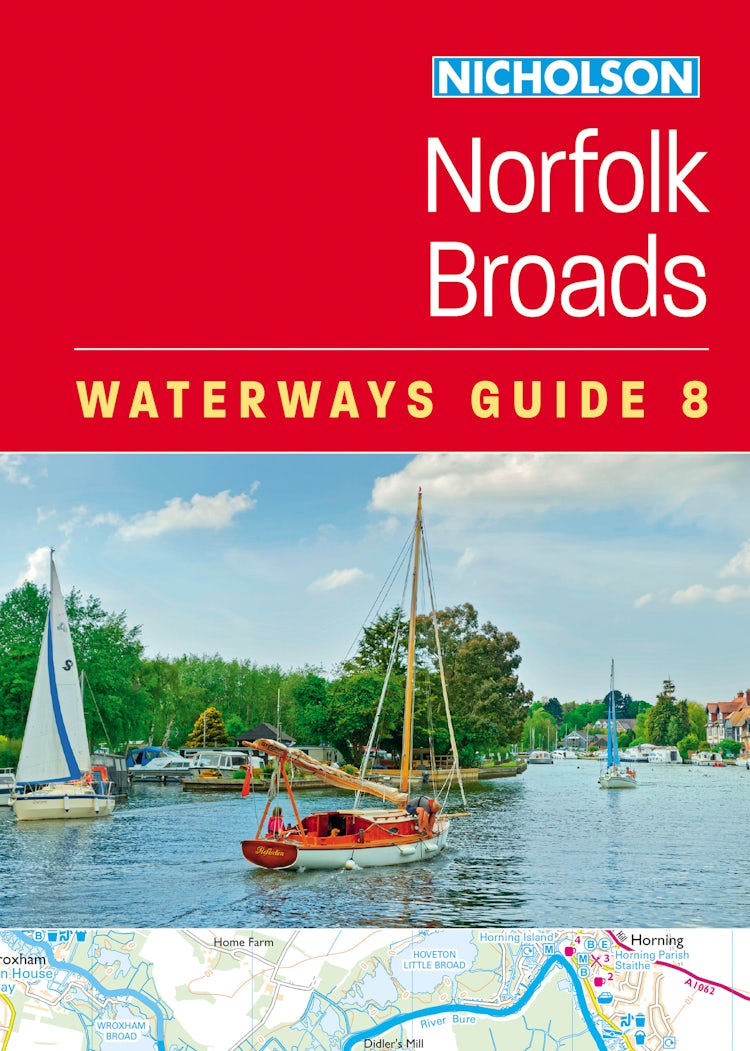 Cover image for Norfolk Broads (8): For everyone with an interest in Britain’s canals and rivers (Nicholson Waterways Guides), isbn: 9780008789305
