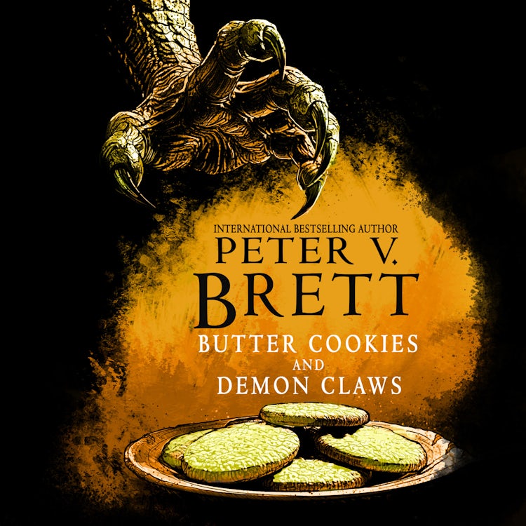 Cover image for Butter Cookies and Demon Claws: A BRAND-NEW cosy fantasy novella set in the world of the internationally bestselling Demon Cycle series, isbn: 9780008790400