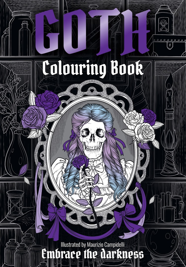 Cover image for Goth Colouring Book, isbn: 9780008790523