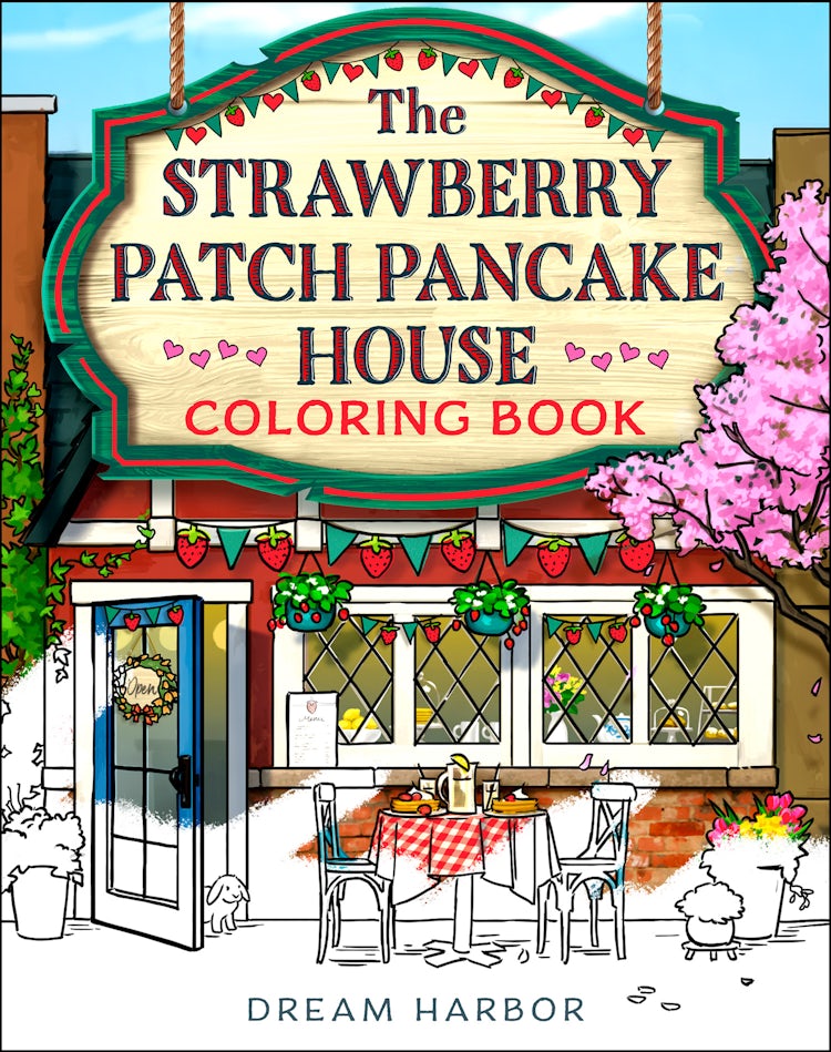 Cover image for The Strawberry Patch Pancake House Coloring Book, isbn: 9780008791773
