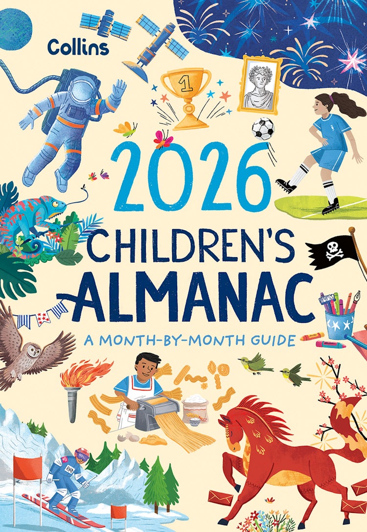 Cover image for 2026 Children’s Almanac: A month-by-month guide to nature, astronomy, sports, science, the world and more, isbn: 9780008792114