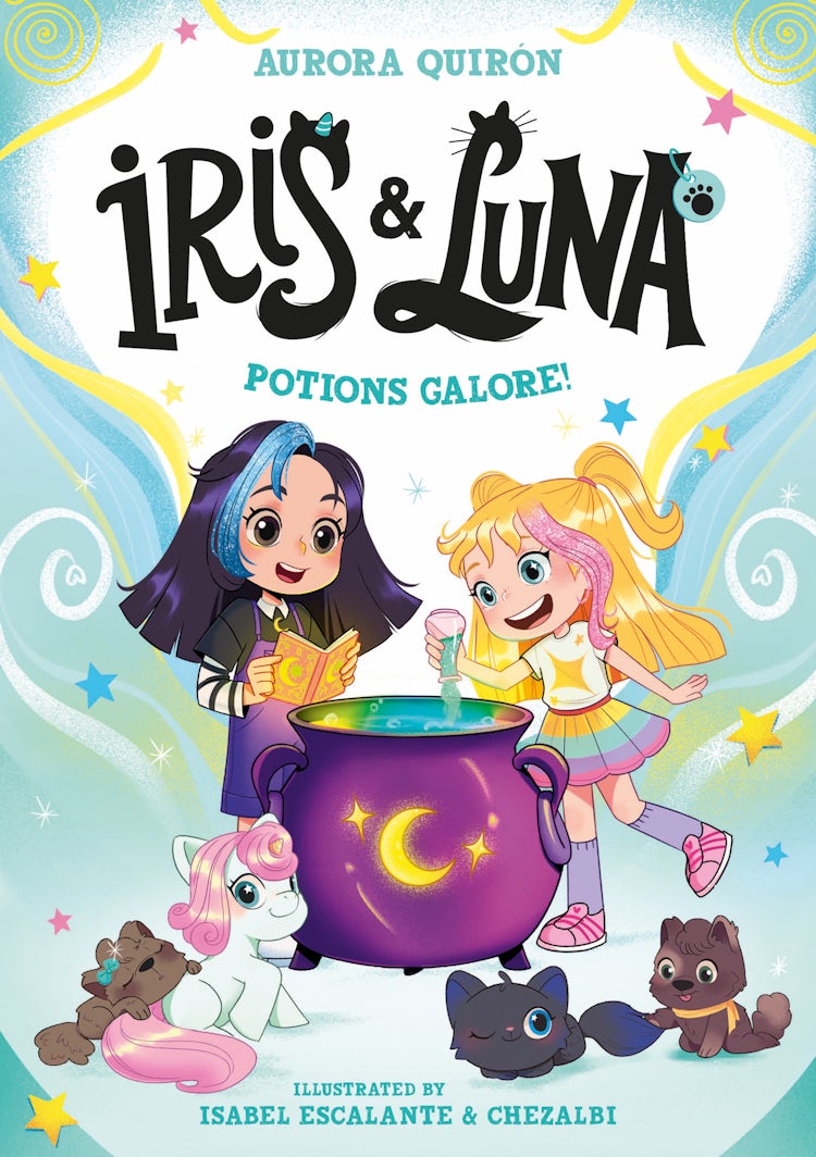 Cover image for Iris And Luna Potions Galore!: Iris And Luna: Magic Baby Animal School, isbn: 9780008793784