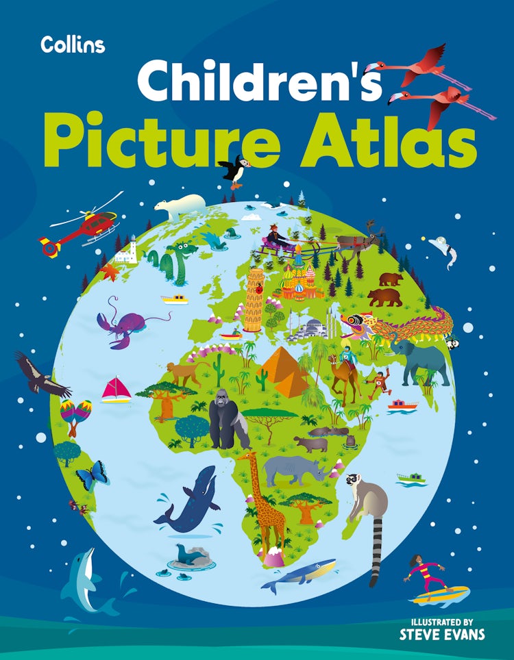 Cover image for Children's Picture Atlas: Ideal Way For Kids To Learn More About The World [Fourth Edition], isbn: 9780008797270