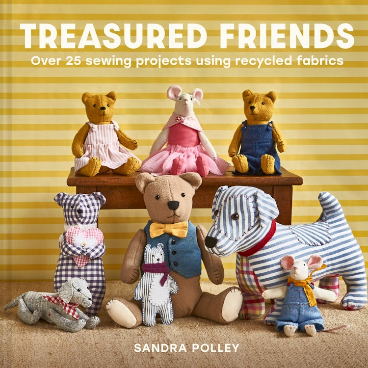 Cover image for Treasured Friends: Over 25 sewing projects using recycled fabrics, isbn: 9780008798093