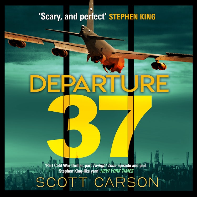 Cover image for Departure 37: The future of humanity is about to change, in this terrifyingly real thriller which Stephen King calls ‘a mind-blower’, isbn: 9780008805166