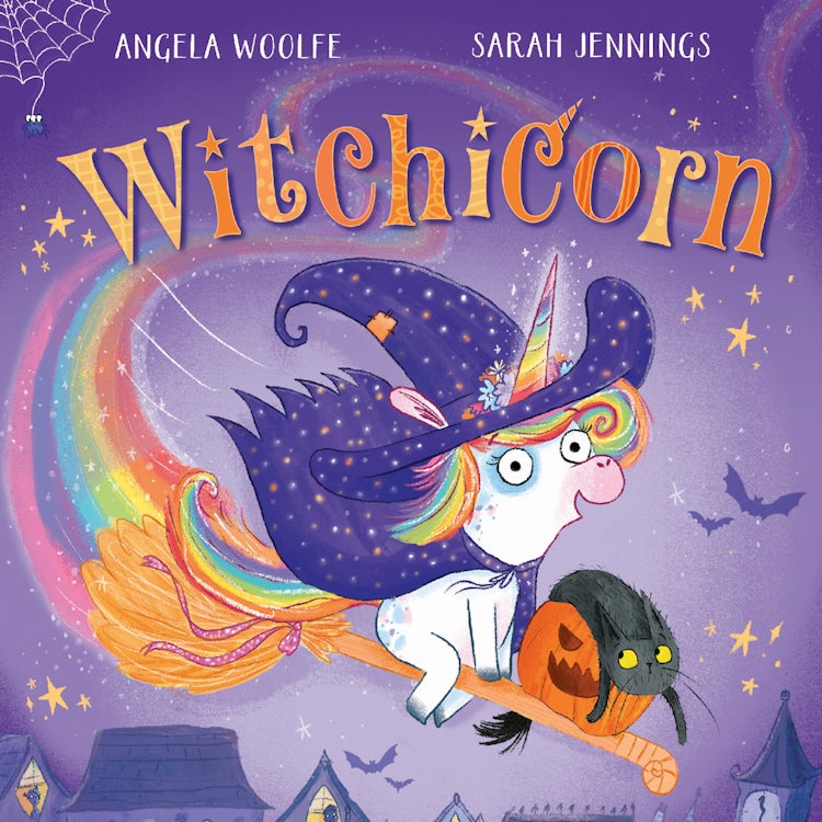 Cover image for Witchicorn: The brand new funny rhyming children’s illustrated picture book for ages 3 to 6 perfect for Halloween 2025, isbn: 9780008806767