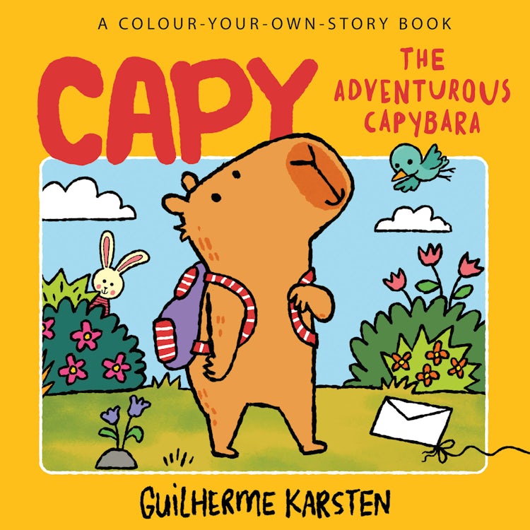 Cover image for Capy - The Adventurous Capybara Colour-Your-Own Story Book, isbn: 9780008807993