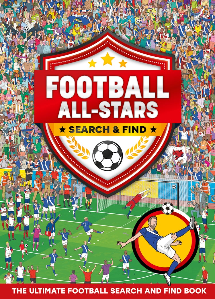 Cover image for Football All Stars Search & Find: The Ultimate Football Search and Find Book, isbn: 9780008811907