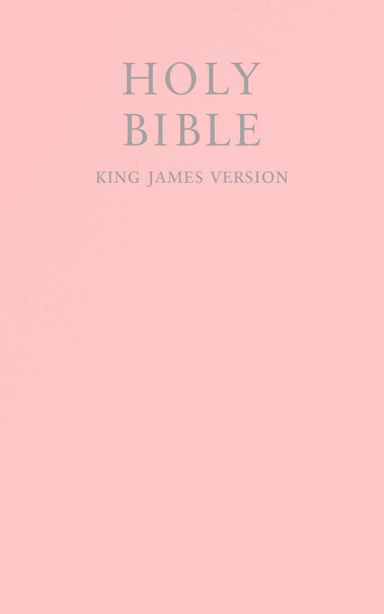Cover image for Holy Bible: King James Version (KJV) Popular Gift & Award Pink Leatherette Edition, isbn: 9780008812263