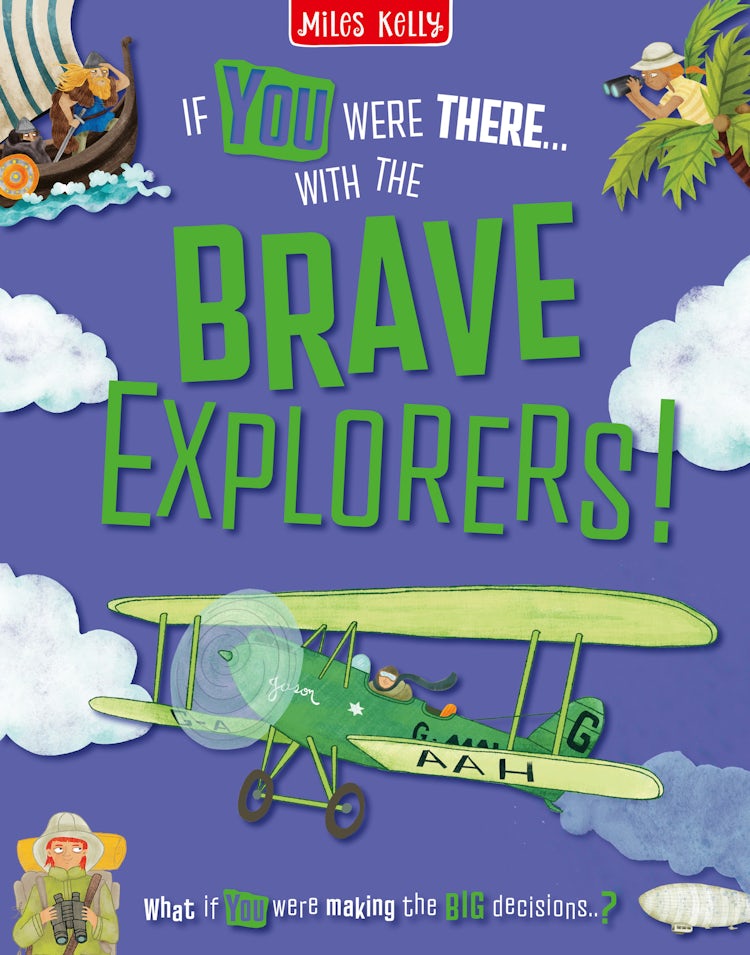 Cover image for If You Were There... - WITH THE BRAVE EXPLORERS!: Read the Facts and Choose the Action!, isbn: 9780008826611