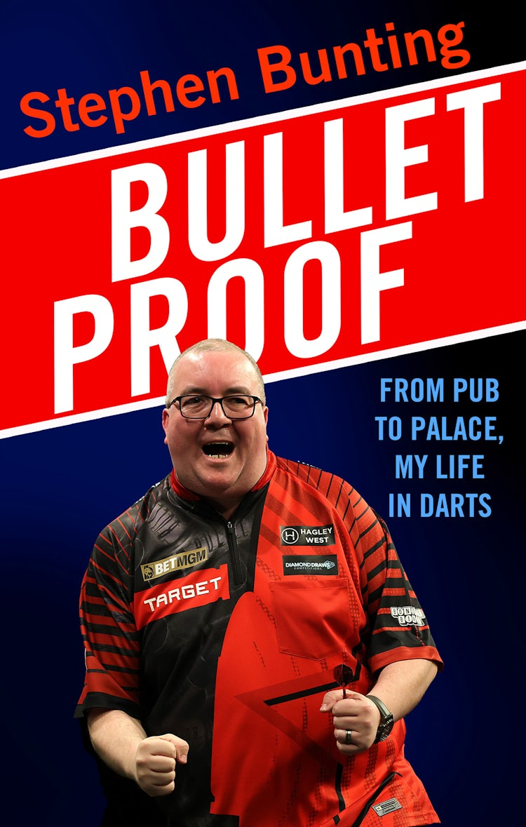 Cover image for Bulletproof: From pub to palace, my life in darts, isbn: 9780008829995