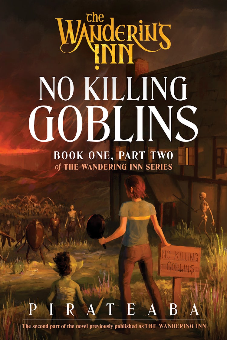 Cover image for No Killing Goblins (The Wandering Inn Series), isbn: 9780008836276