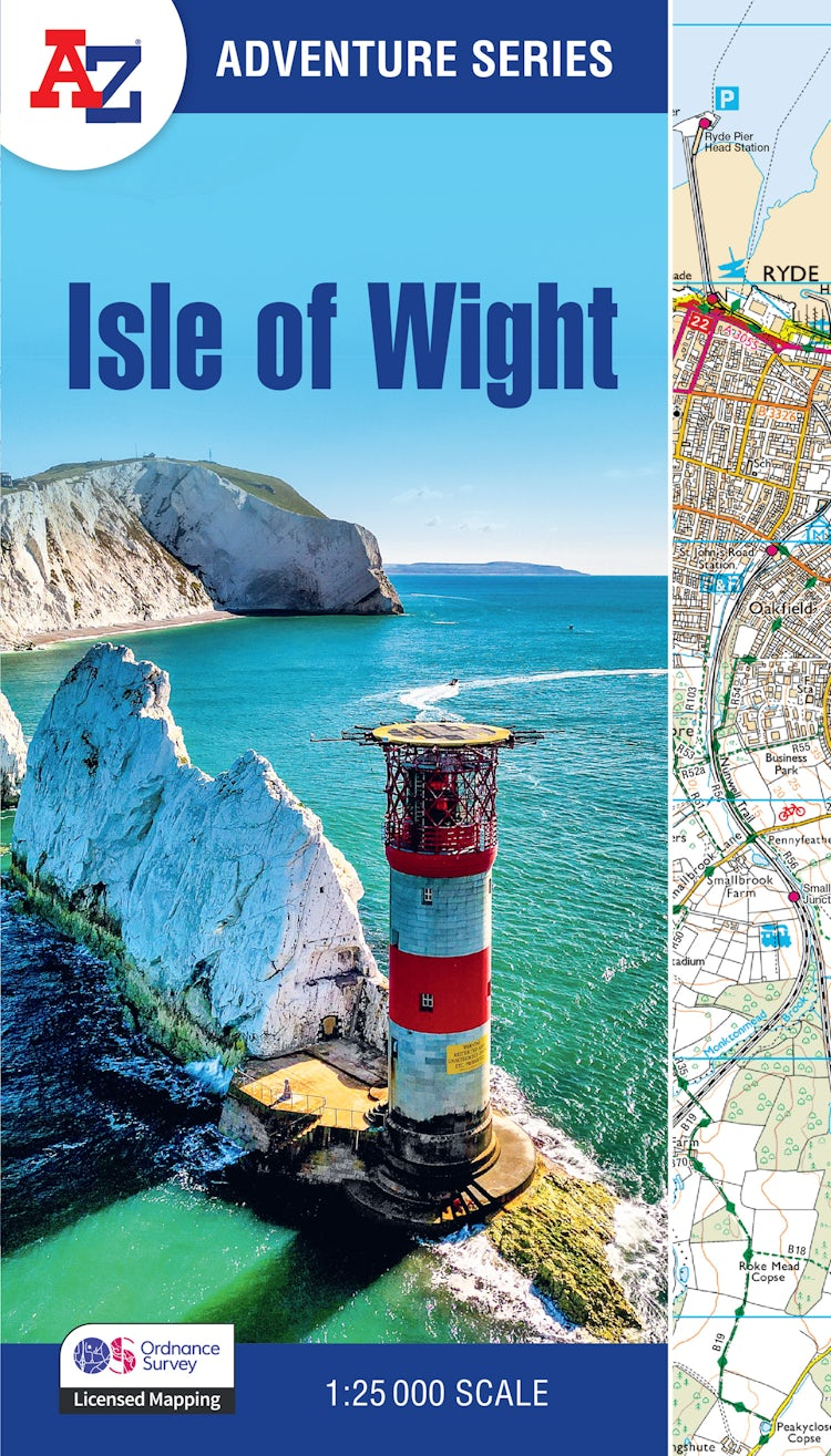Cover image for Isle Of Wight A-z Adventure Atlas [Second Edition], isbn: 9780008837877