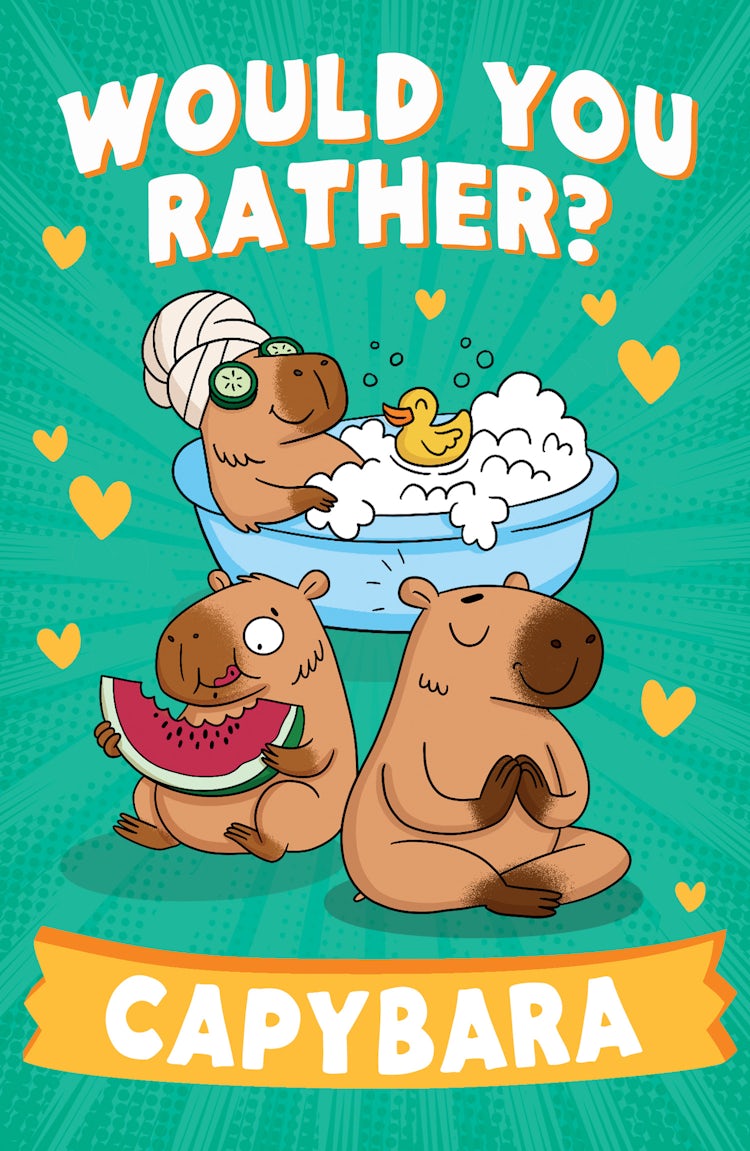 Cover image for Would You Rather? Capybara (Would You Rather…), isbn: 9780008838898