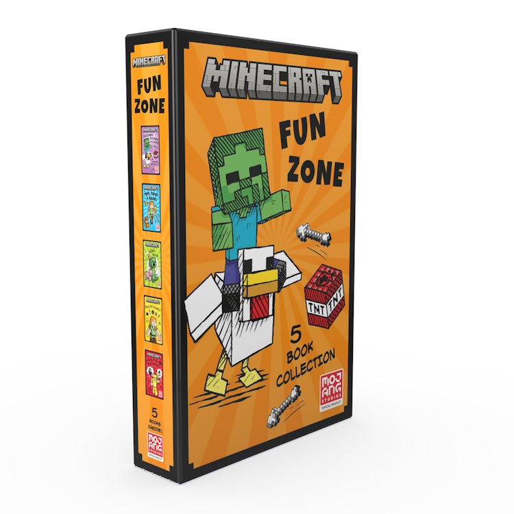 Cover image for Minecraft Fun Zone: 5-book Collection, isbn: 9780008839673