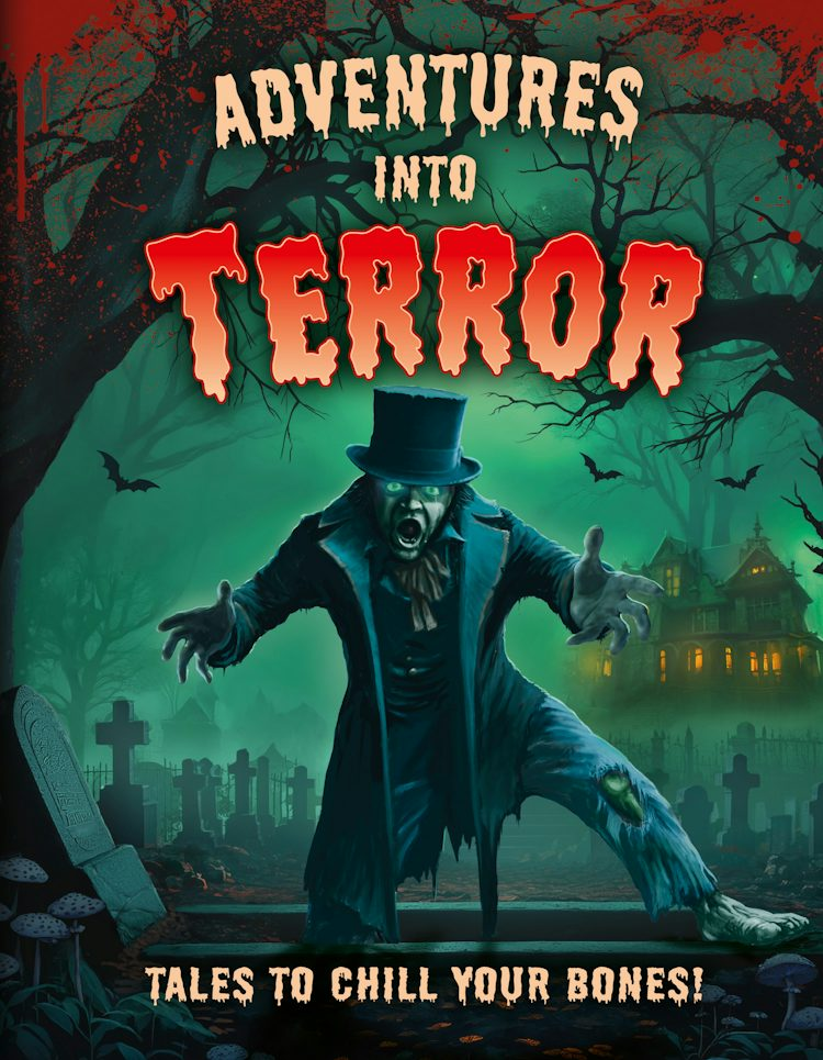 Cover image for Adventures Into Terror, isbn: 9780008873035