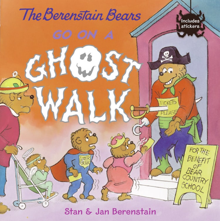 Cover image for The Berenstain Bears Go On A Ghost Walk, isbn: 9780060573836