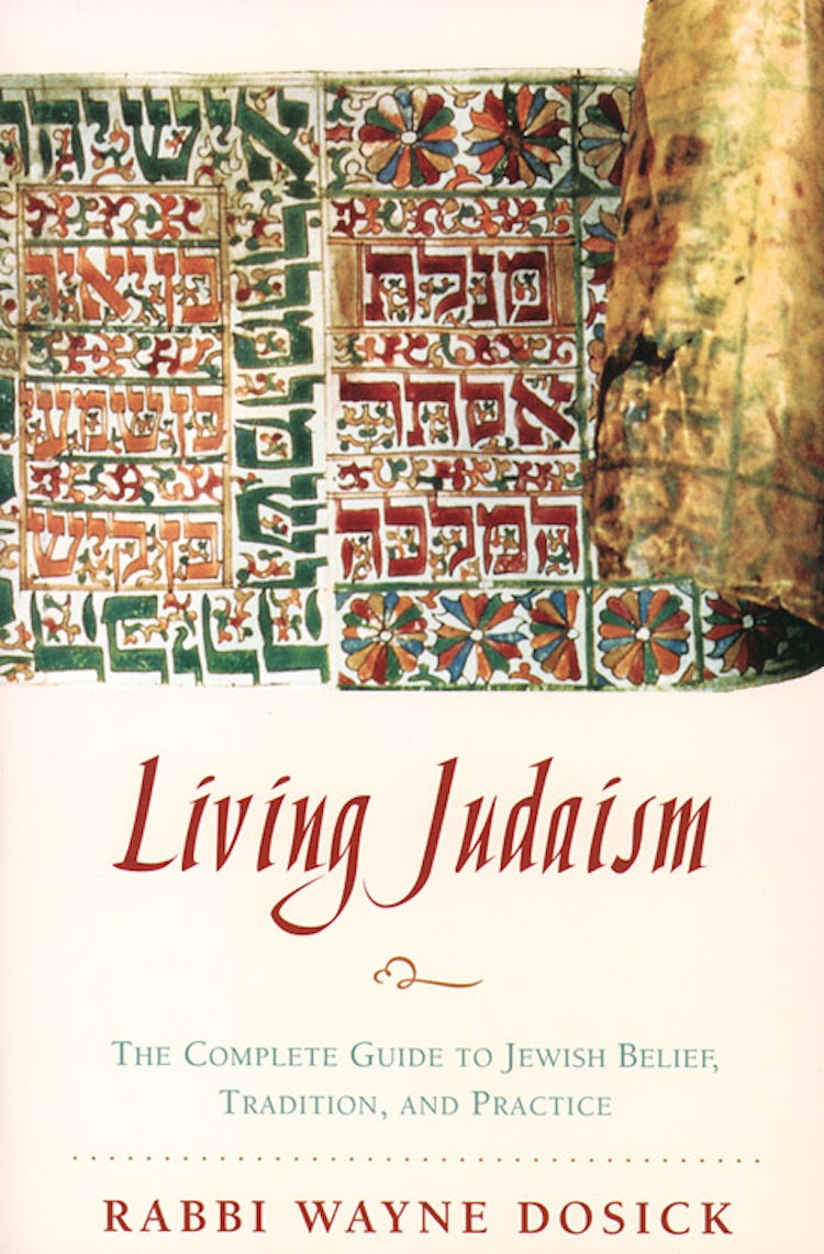 Cover image for Living Judaism: The Complete Guide to Jewish Belief, Tradition, and Prac tice, isbn: 9780060621797