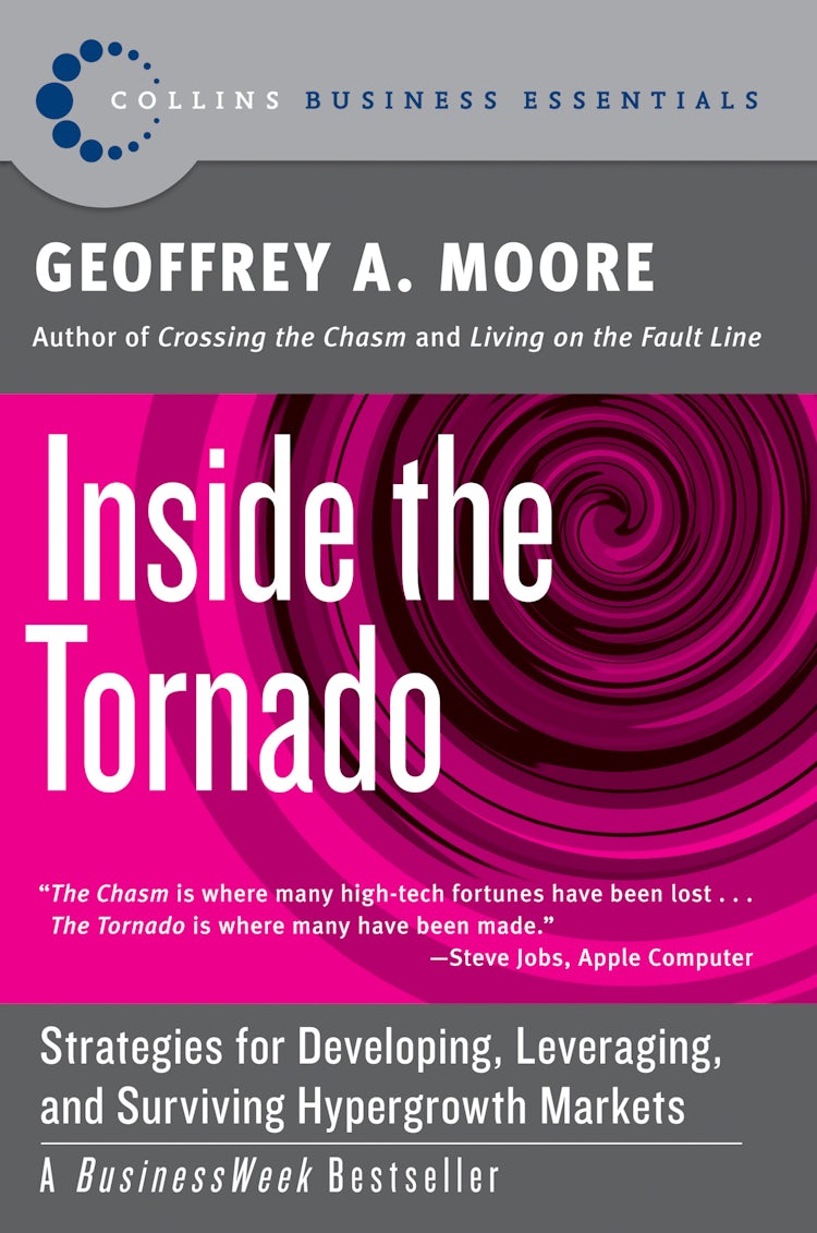 Cover image for Inside The Tornado: Strategies For Developing, Leveraging, And Surviving Hypergrowth Markets, isbn: 9780060745813