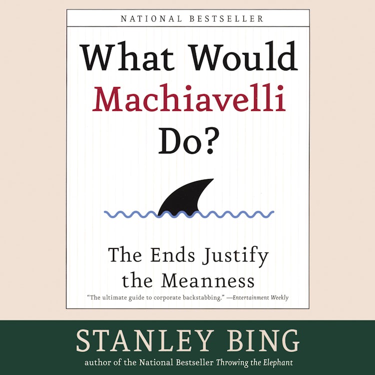 Cover image for What Would Machiavelli Do?, isbn: 9780060752248