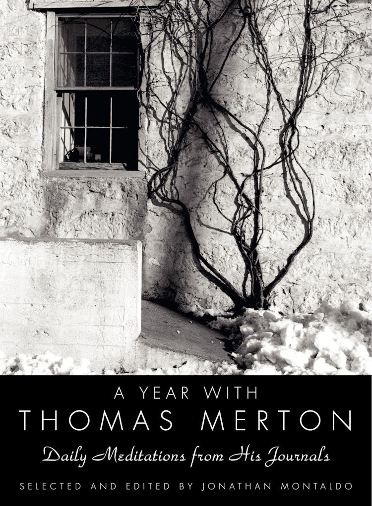 Cover image for A Year With Thomas Merton: Daily Meditations From His Journals, isbn: 9780060754723