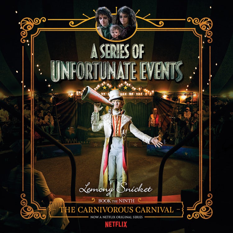 Cover image for Series of Unfortunate Events #9: The Carnivorous Carnival, isbn: 9780060793395