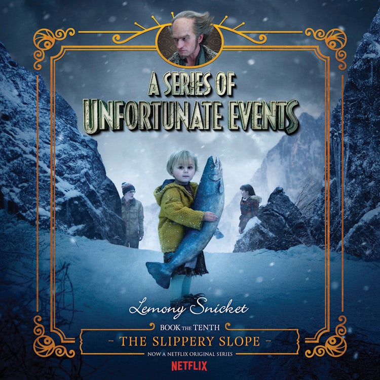 Cover image for Series of Unfortunate Events #10: The Slippery Slope, isbn: 9780060793500