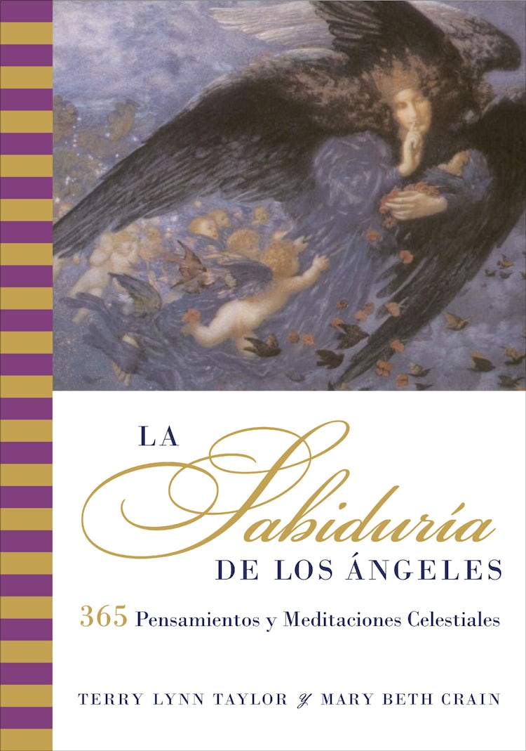 Cover image for La Sabiduria de los Angeles: 365 Meditations and Insights from the Heavens, isbn: 9780060819125