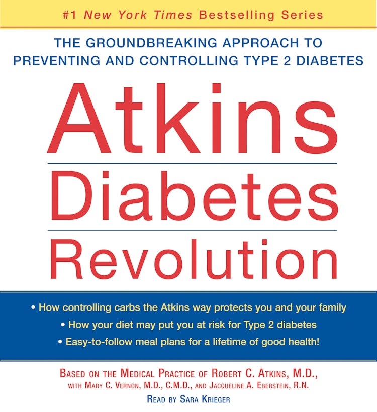 Cover image for Atkins Diabetes Revolution, isbn: 9780060824839