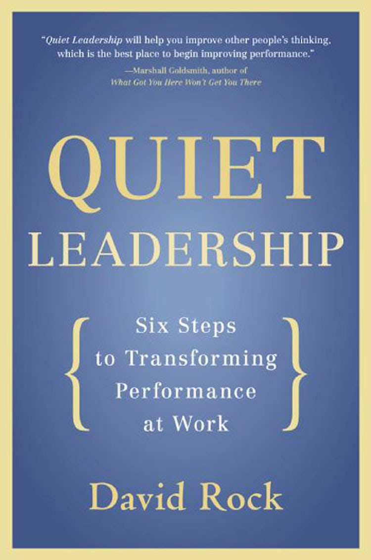 Cover image for Quiet Leadership: Six Steps to Transforming Performance at Work, isbn: 9780060835910