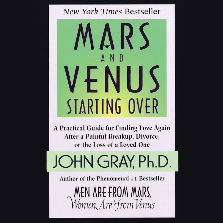 Cover image for Mars and Venus Starting Over, isbn: 9780060856373