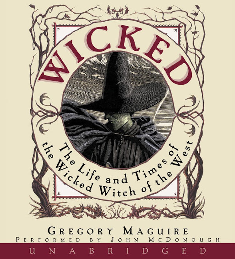Cover image for Wicked Unabridged 16/1200, isbn: 9780060876326